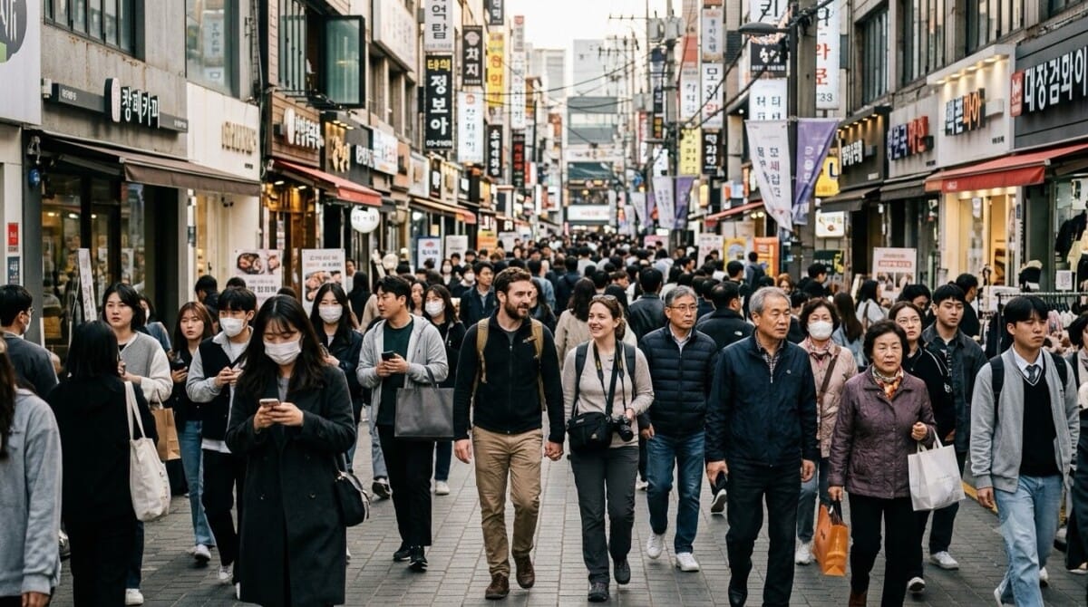 Everyday Seoul street life compared with polished K-drama expectations
