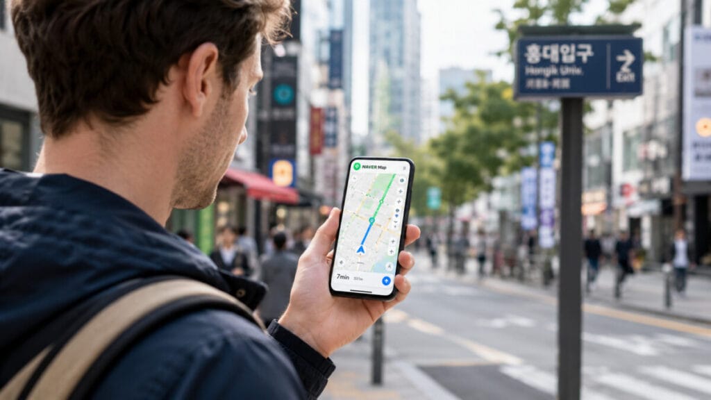 How to Use NAVER Map in Korea: A Tourist Guide in English