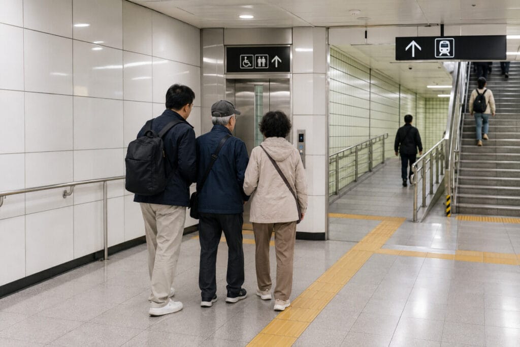 Seoul With Elderly Parents: How to Avoid Long Walks, Stairs and Hills