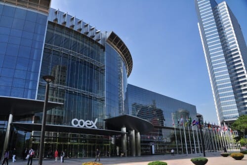 COEX convention and shopping complex in Gangnam, Seoul